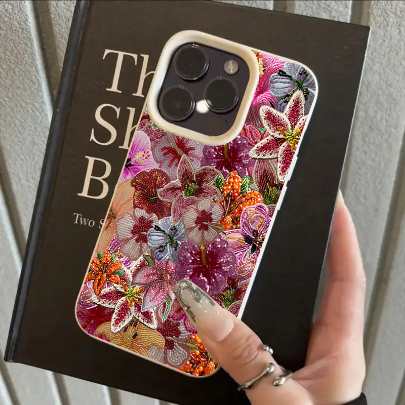 Luxurious Beaded Flower Lychee - Phone Cases Luxury ulasan dan harga