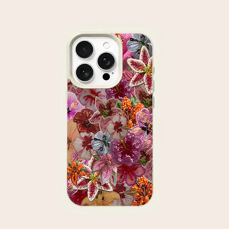 Luxurious Beaded Flower Lychee - Phone Cases Luxury ulasan dan harga