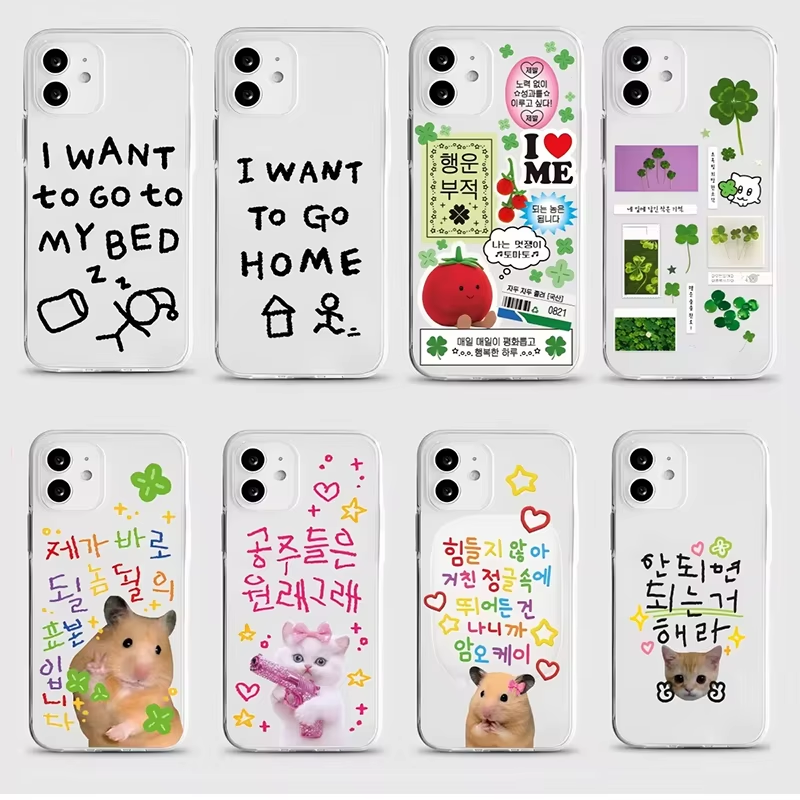 Korean Ins Cute Four Leaf Clov - Phone Cases Cute Iphone 13 ulasan dan harga