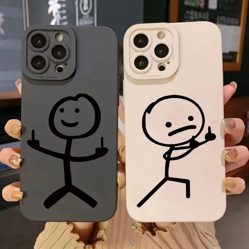 Cute Cartoon Matchman Matte Si - Phone Cases Cute Iphone 13 ulasan dan harga