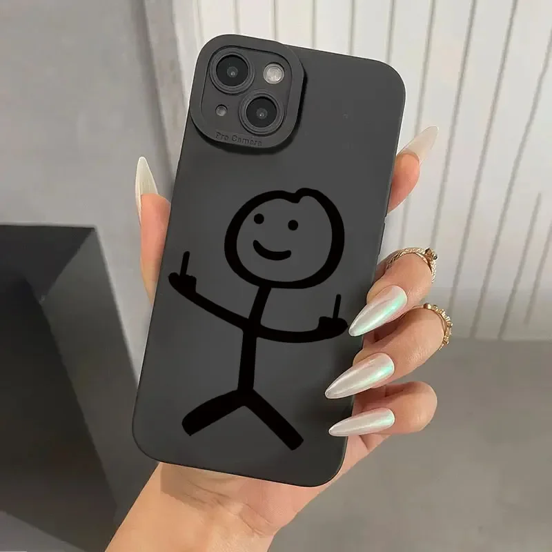 Cute Cartoon Matchman Matte Si - Phone Cases Cute Iphone 13 ulasan dan harga