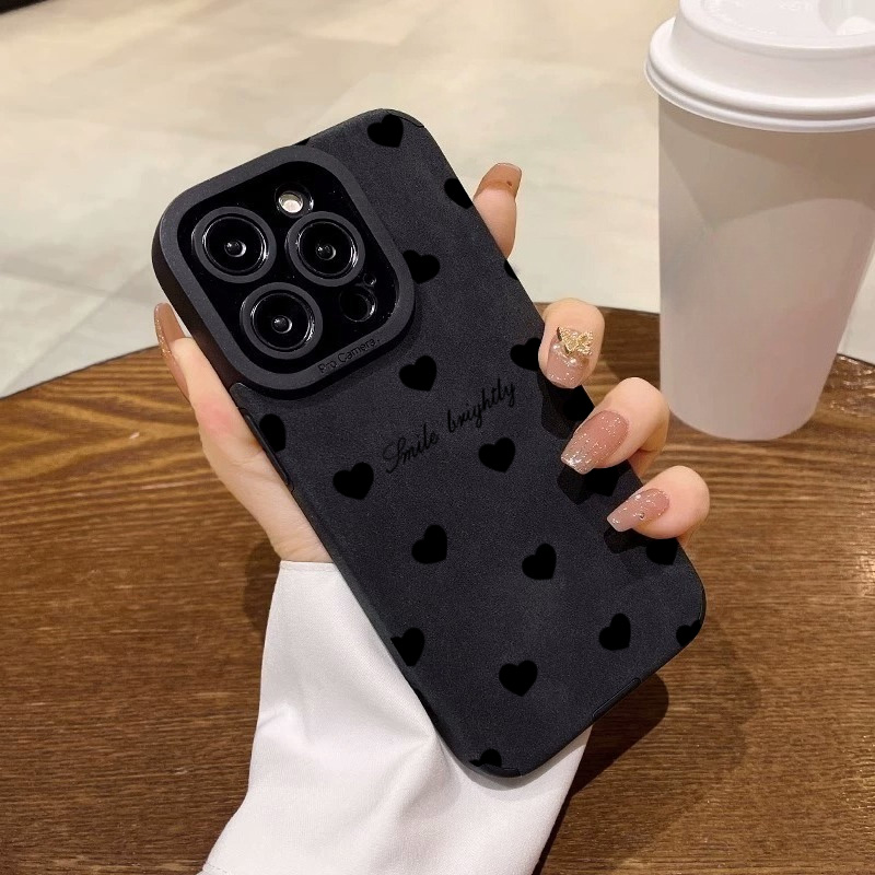 New Luxury Black Love Heart Ph - Phone Cases Luxury ulasan dan harga