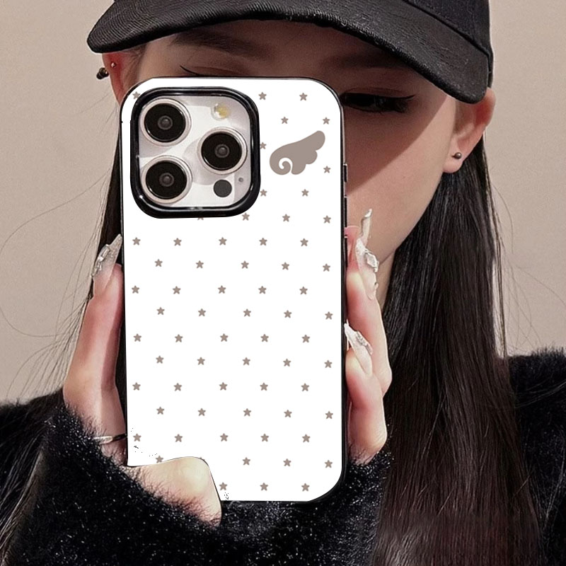 Cute Star Angel Wings Black Si - Phone Cases Cute Iphone 13 ulasan dan harga