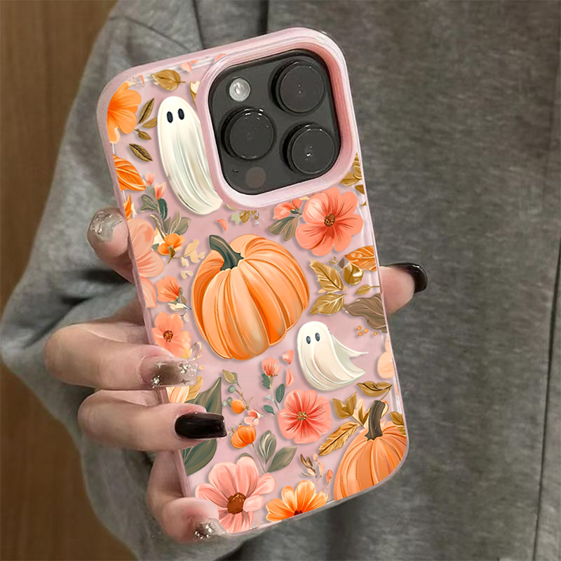 Autumn Fall Cute Ghost Pumpkin - Phone Cases Cute Iphone 13 ulasan dan harga