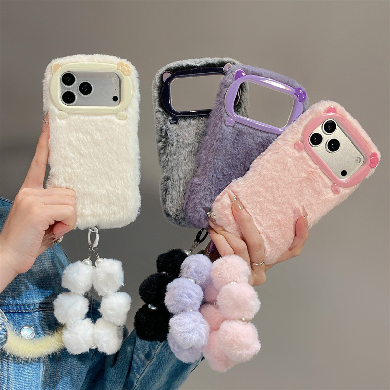 Luxury Solid Colors Furry Plus - Phone Cases Unique ulasan dan harga