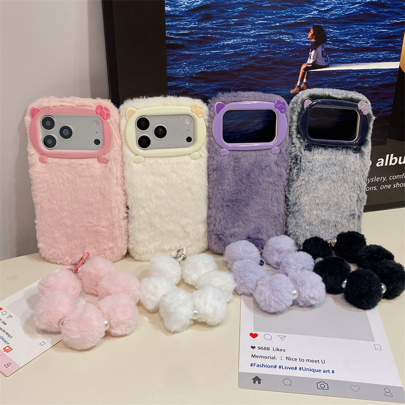 Luxury Solid Colors Furry Plus - Phone Cases Unique ulasan dan harga