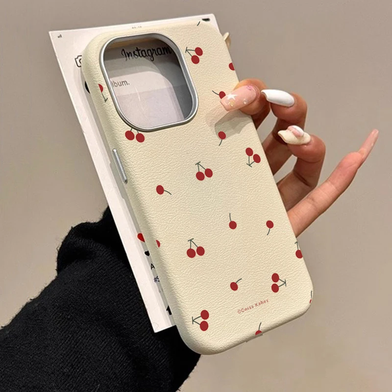 INS Cute Cartoon Cherry Patter - Cute Anime Case ulasan dan harga