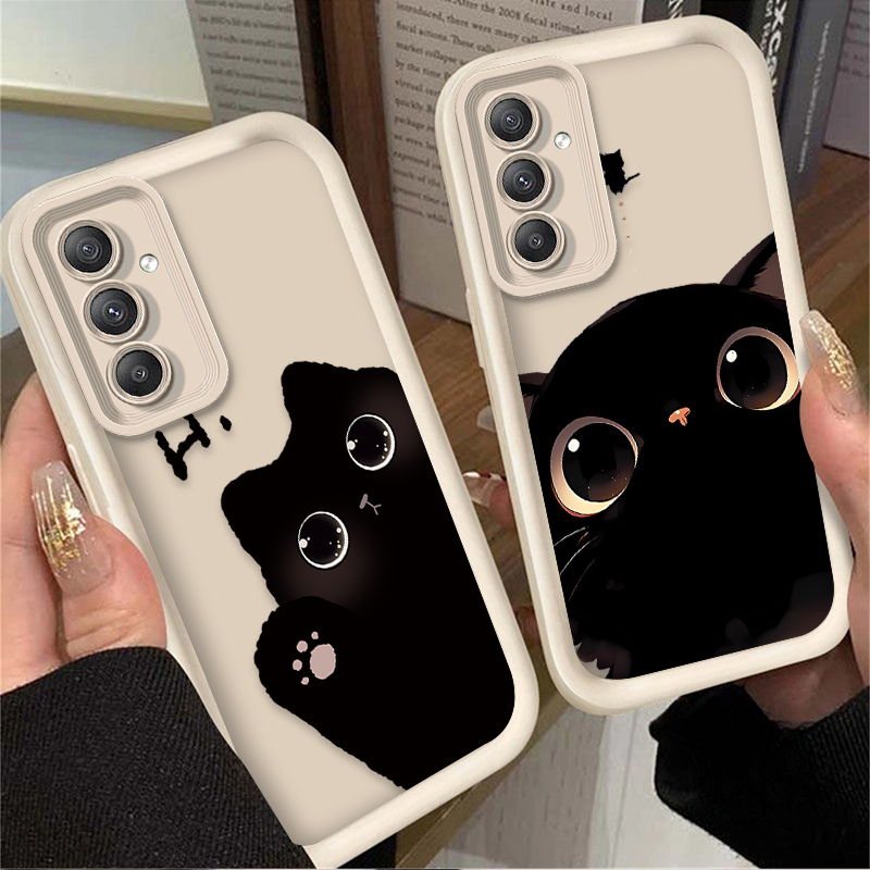 Lovely Big Eyed Cat Phone Case - Phone Cases For Samsung A14 ulasan dan harga