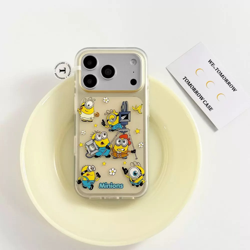 Cute Cartoon Minions Phone Cas - Cute Anime Case ulasan dan harga