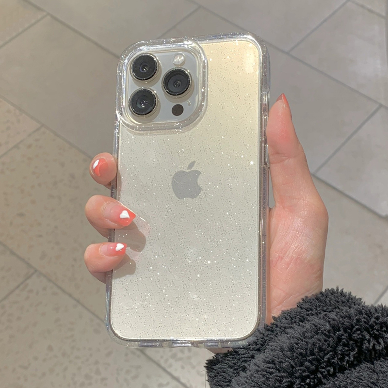 Transparent Simple Glitter Pho - Phone Cases Unique ulasan dan harga