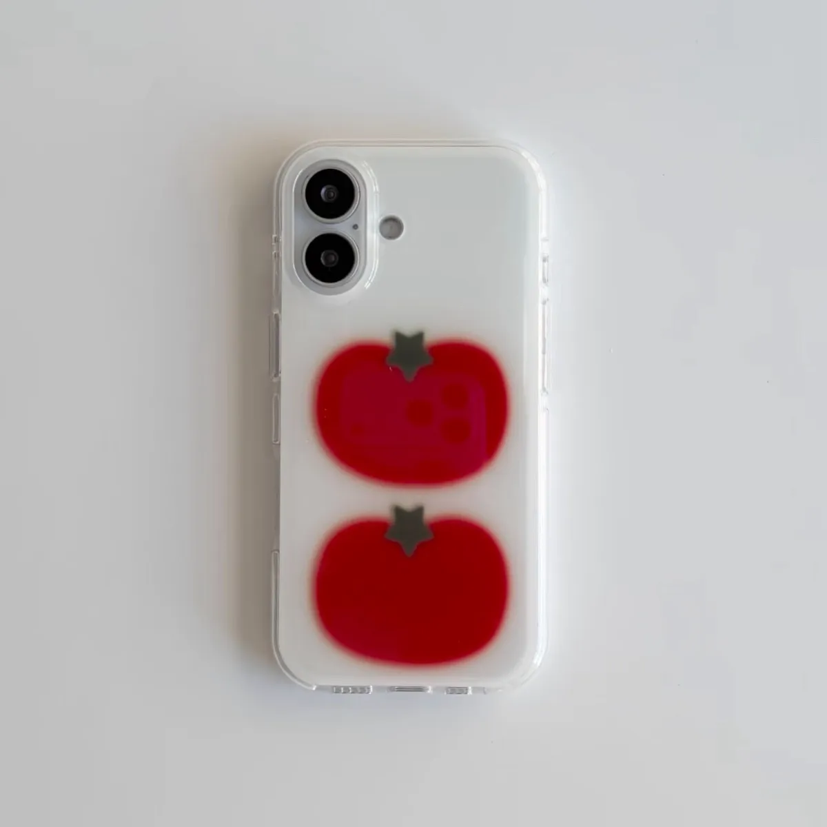 Korean Ins Two Ted Tomato Cart - Cute Anime Case ulasan dan harga