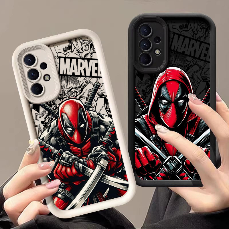 Swordsman Deadpool Marvel Case - Phone Cases For Samsung A14 ulasan dan harga