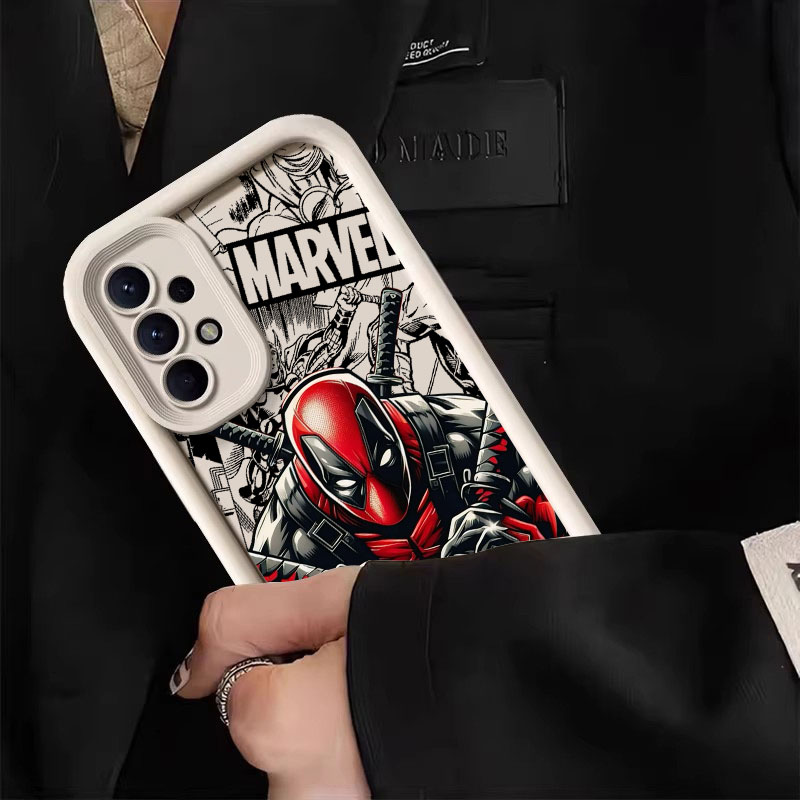 Swordsman Deadpool Marvel Case - Phone Cases For Samsung A14 ulasan dan harga