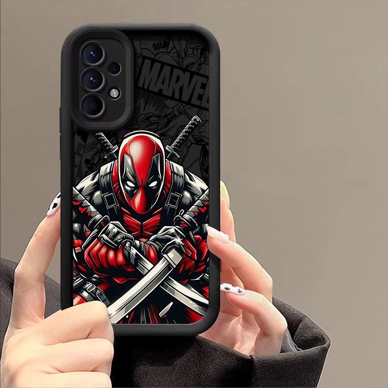 Swordsman Deadpool Marvel Case - Phone Cases For Samsung A14 ulasan dan harga
