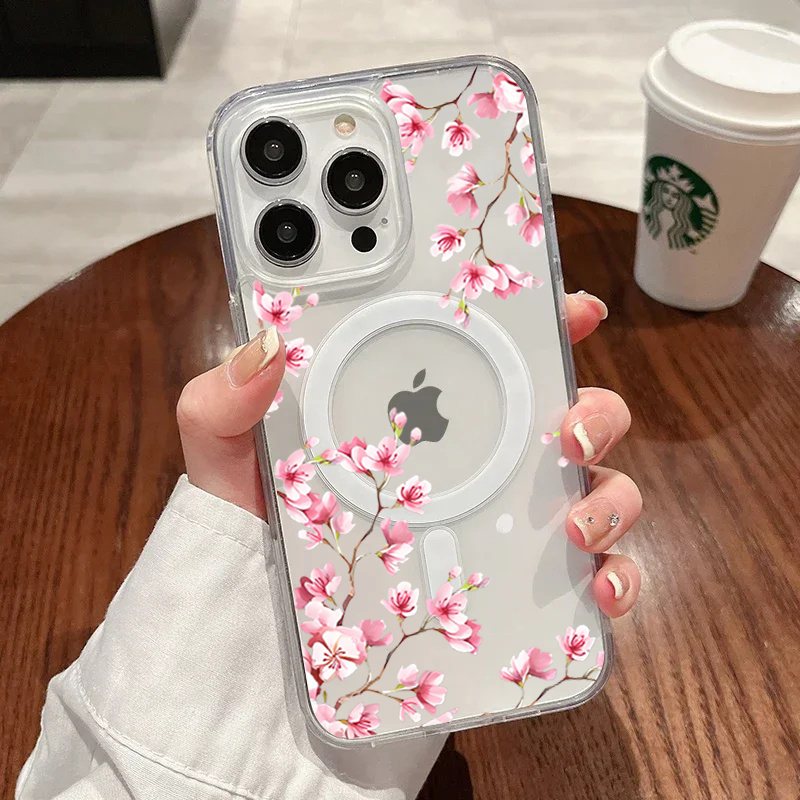Luxury Pink INS Flowers Case F - Phone Cases Luxury ulasan dan harga