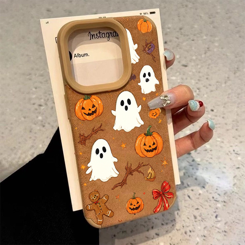 Halloween Cute Pumpkin Ghost P - Phone Cases Unique ulasan dan harga