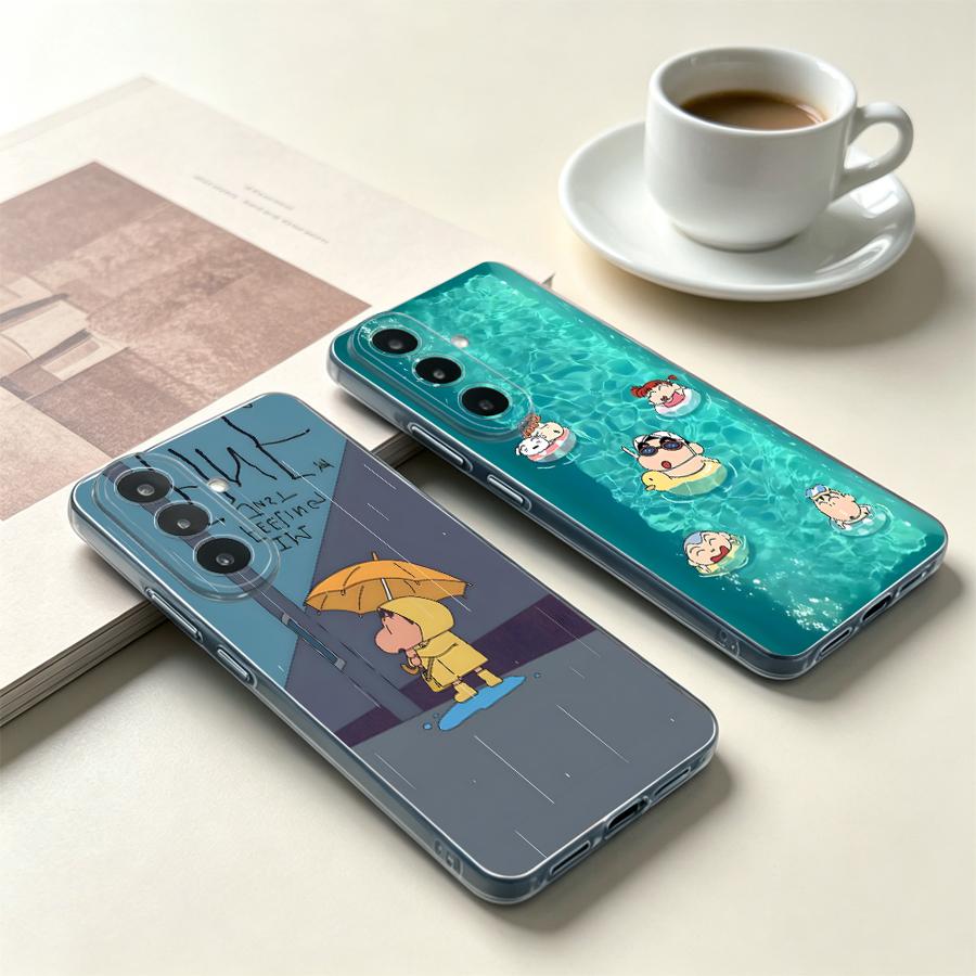 Yellow Umbrella Boy Phone Cove - Phone Cases For Samsung A14 ulasan dan harga