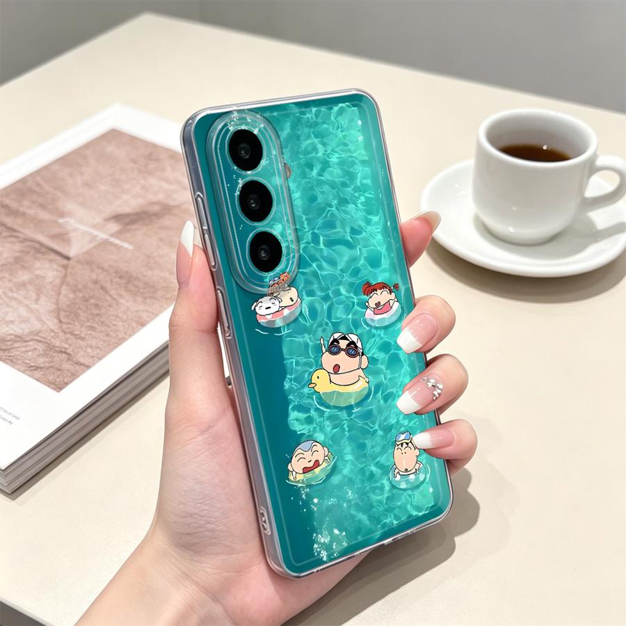 Yellow Umbrella Boy Phone Cove - Phone Cases For Samsung A14 ulasan dan harga