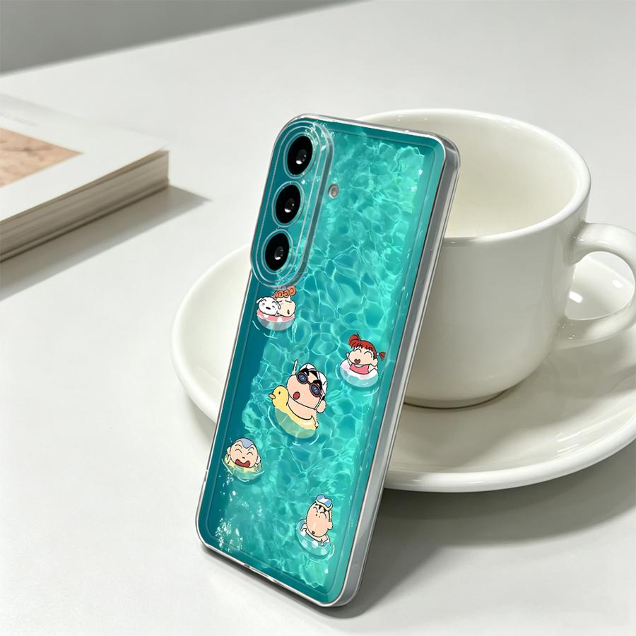 Yellow Umbrella Boy Phone Cove - Phone Cases For Samsung A14 ulasan dan harga